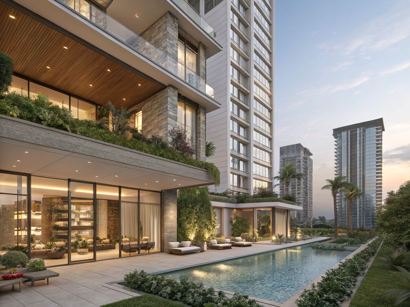 Proyecto residencial de lujo